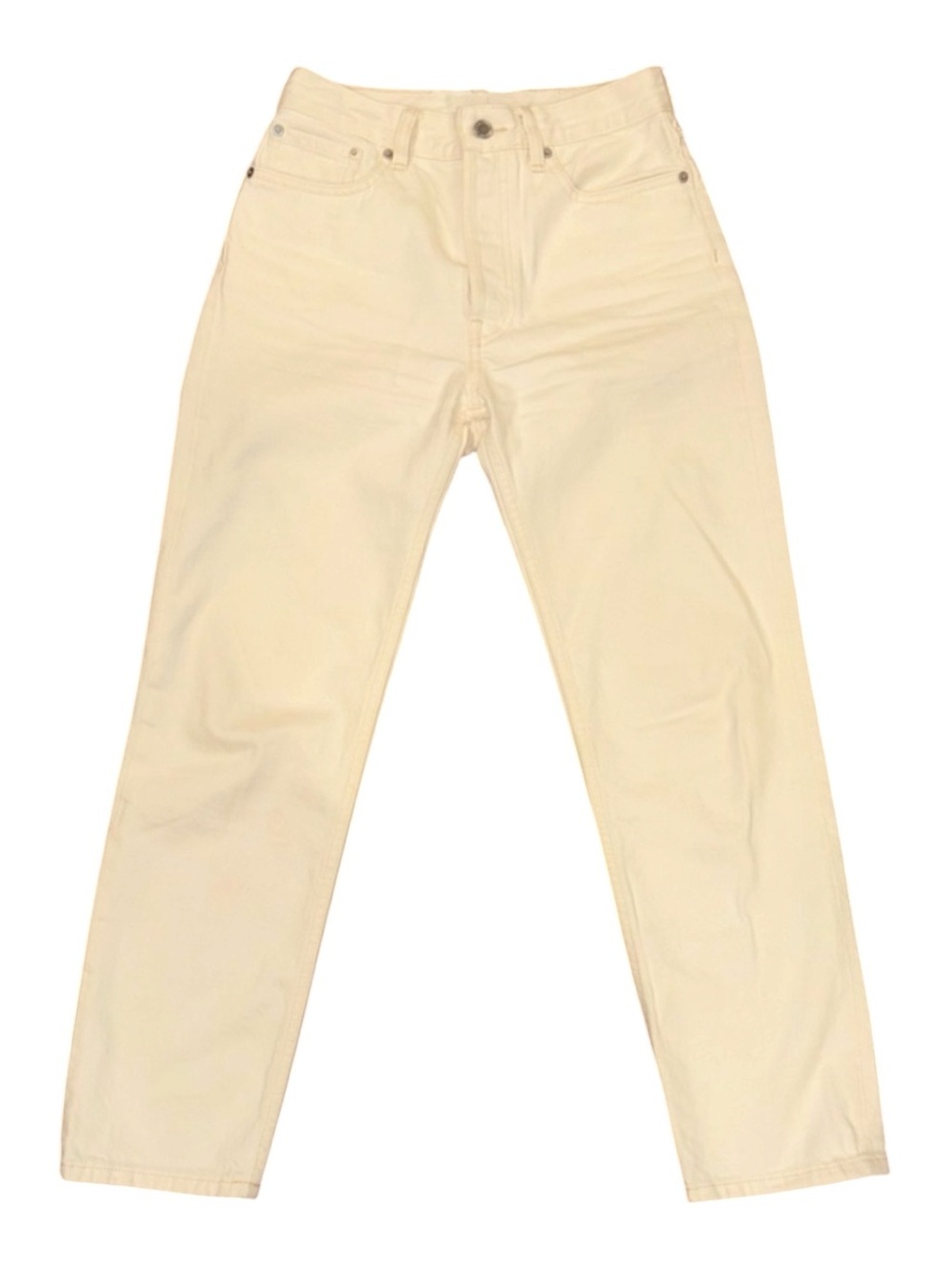 ♾️Cream Relaxed High Rise Jeans Sz 25 Organic Everlane♾️